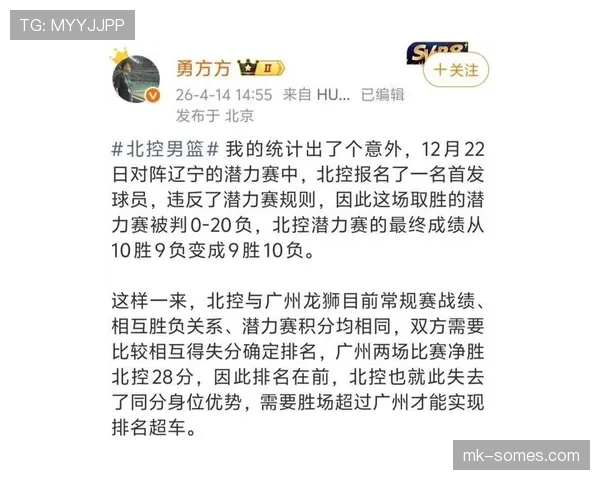 未报名球员入场为何直接判负？规则拆解